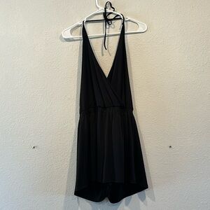 Express black romper.